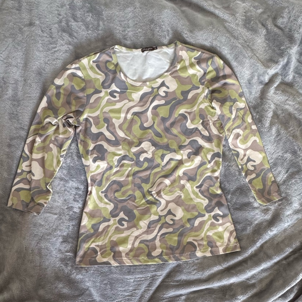 J. McLaughlin Camo Shirt